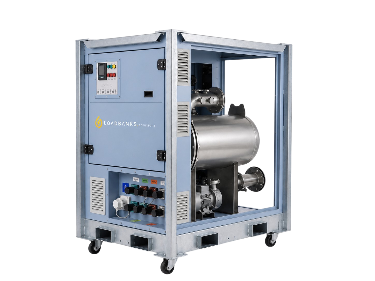 100kW bis 500kW Liquid Cooled Load Bank